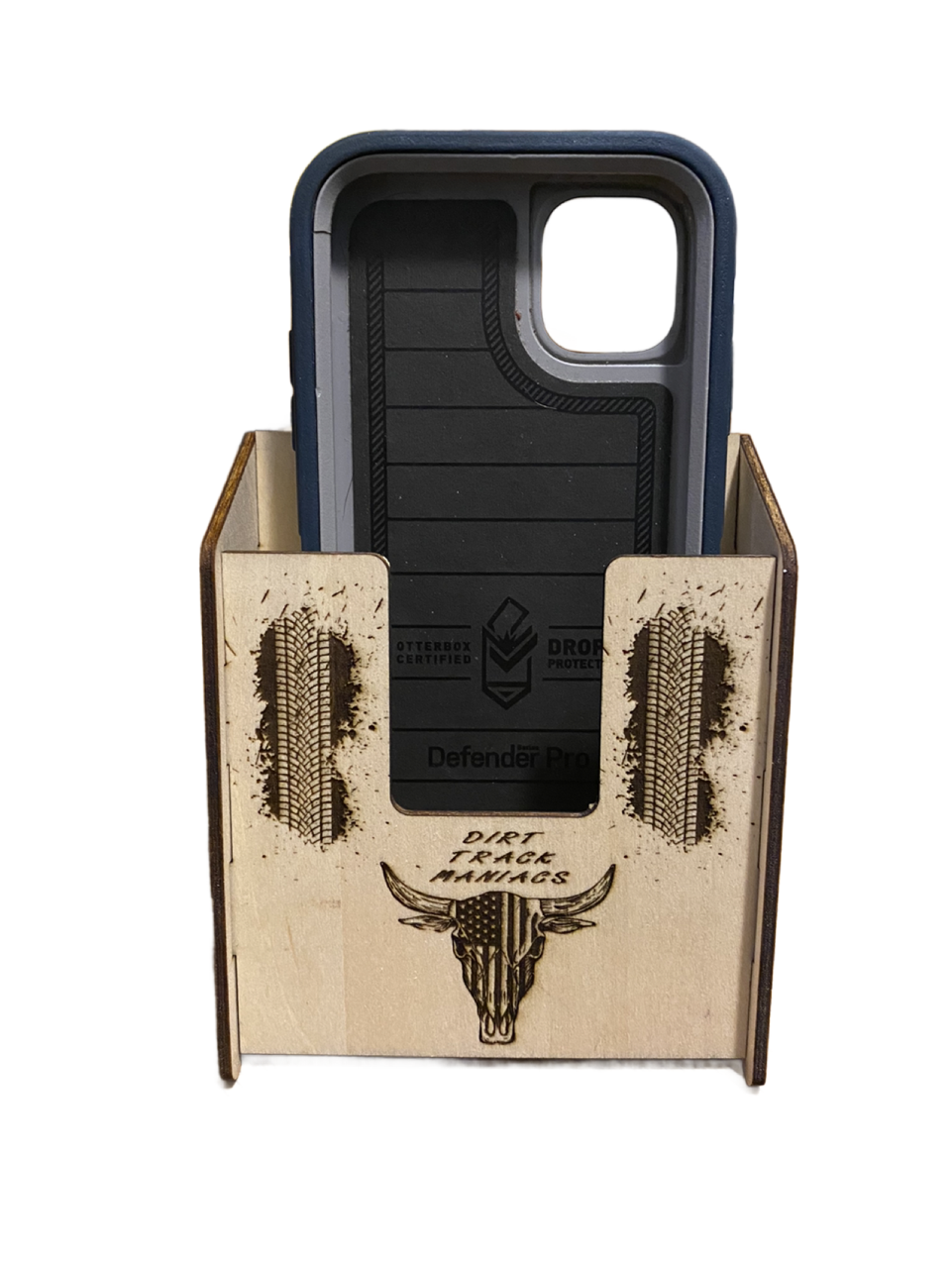 Cell Phone Caddy Note Pad Caddy Featuring a Texas Theme