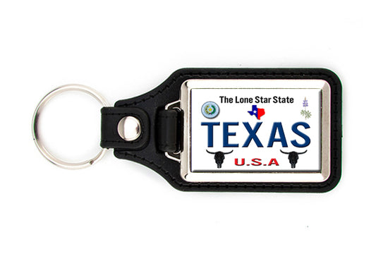 Texas, Texas Key Ring, Texas Tag, Lone Star State, Key Ring