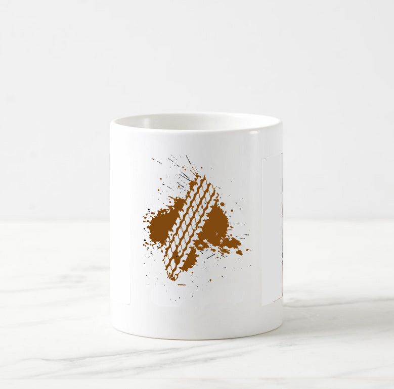Coffee Mug with Quote,"I Love Dirt Track racing"'