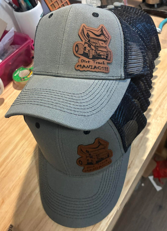Texas Leatherette Laser Engraved Patch on Your Choice of Cap