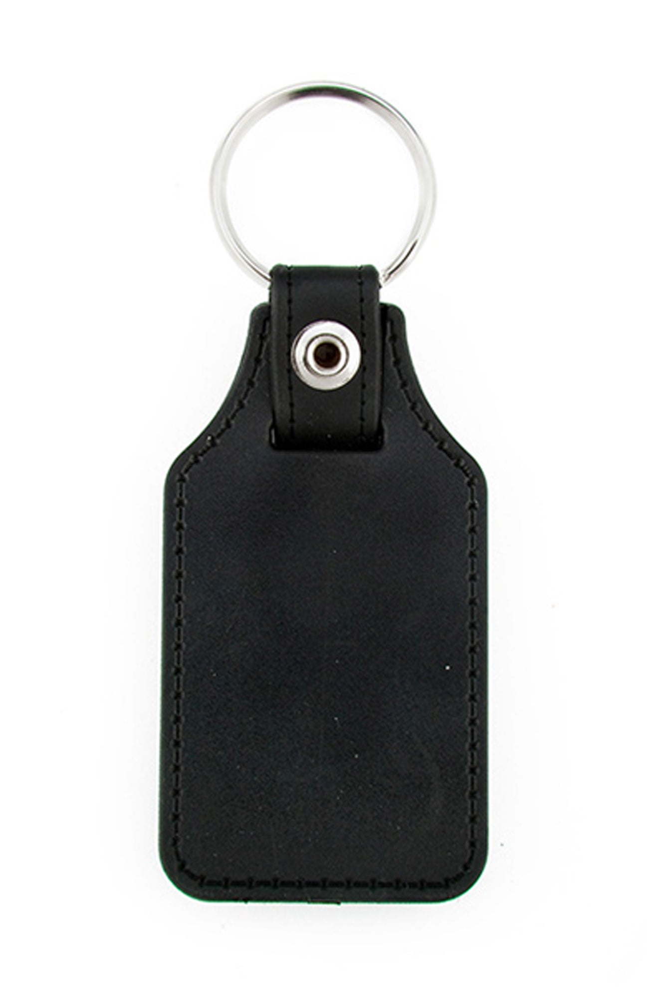 Personalized Baseball Faux Leather Key Ring vwith Name, Team name, and Number