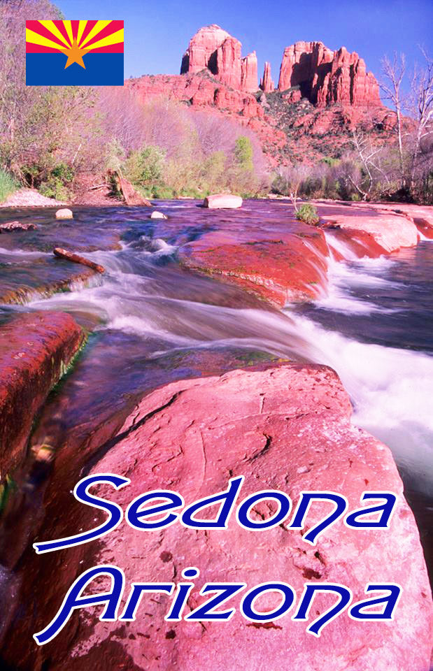 Cathedral Rock, Sedona Arizona, Fridge Magnet, Travel Magnet