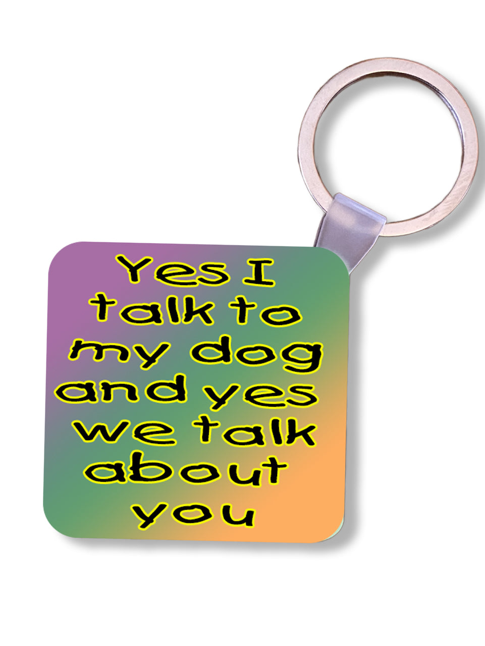Humorous Dye Sublimated Key Ring #KRDS009A