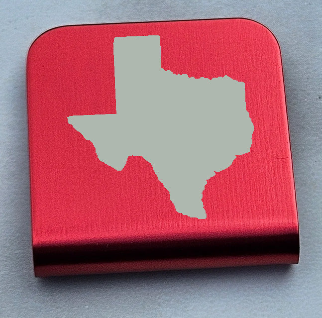 Texas Shape Cap Clip for your baseball style cap.