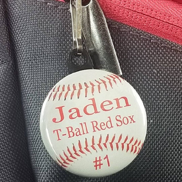 Curling Zipper Pull, Personalized Zipper Pull, Curling, Sports Zipper Pull