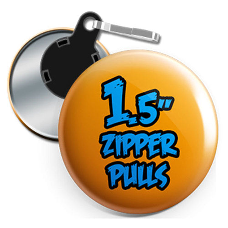 Personalized Baseball Graphics Zipper Pull, Pin, or Magnet 1.5 inches in Diameter