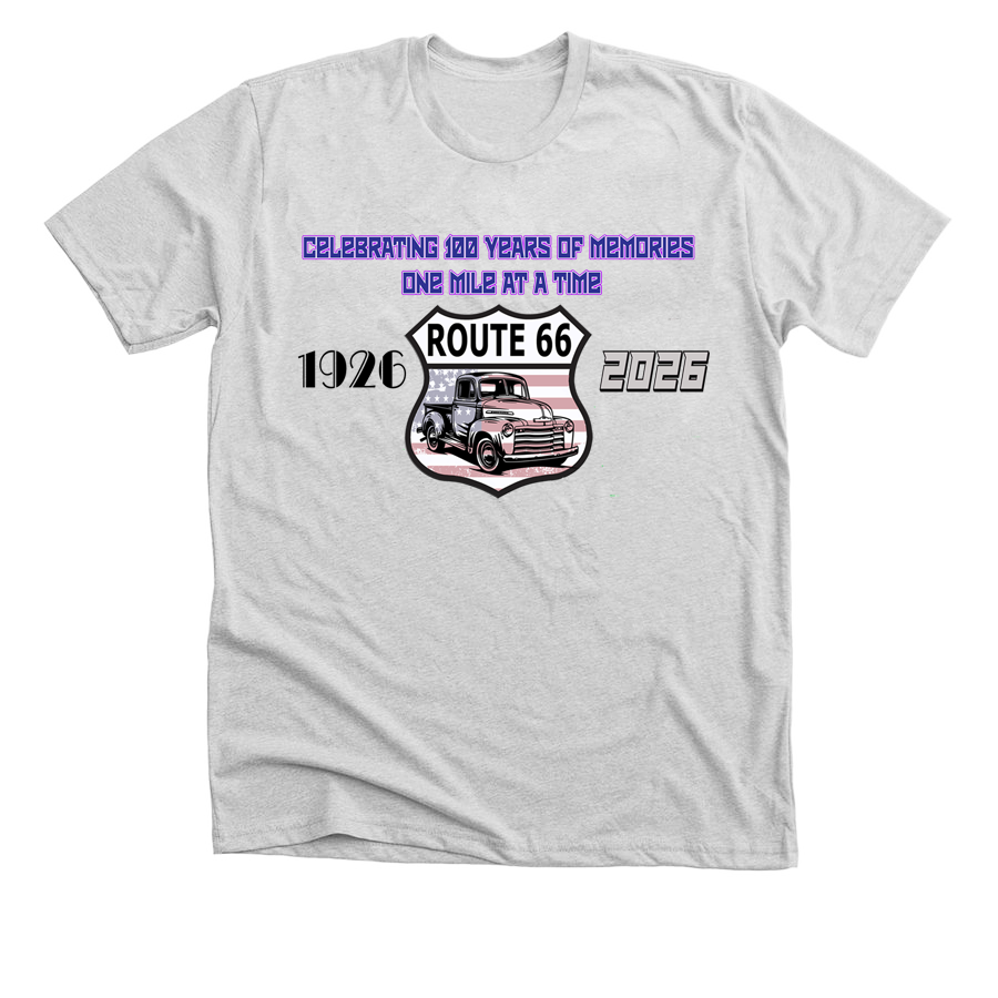 Route 66 T-Shirt Celebrating 100 Years of Memories