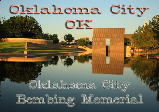 Oklahoma City Memorial Fridge Magnet