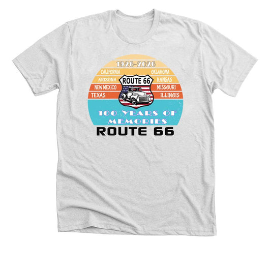 Route 66 T-Shirt Celebrating 100 Years of Memories