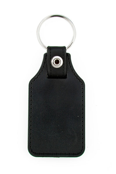 Dallas Texas Faux Leather Key Ring with Texas Graphics