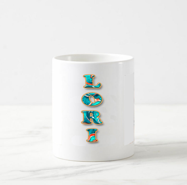 Talavera Themed Personalized Coffee Mug