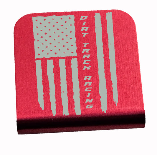 Cap Clipz Featuring a Cap Brim Clip Dirt Track Racing American Flag