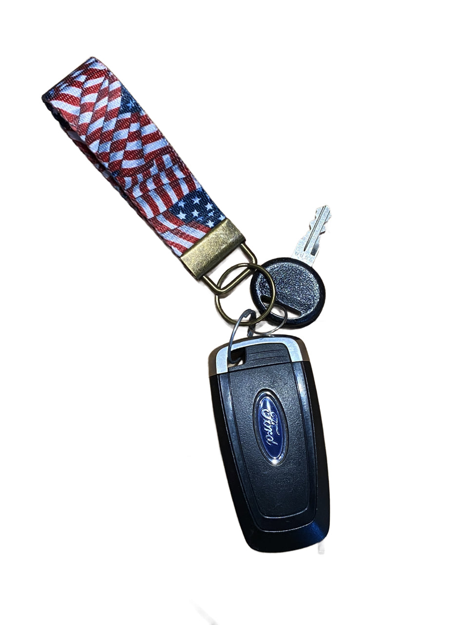 Polyester Strap Keyrings, You Choose The Fabric Design