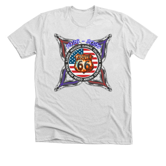 Route 66 T-Shirt Celebrating 100 Years #TSRT023